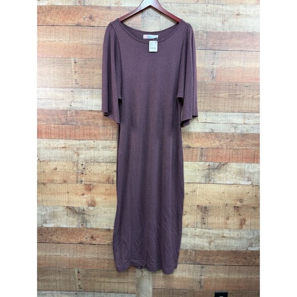 Free People FP Beach Skylar Maxi Dress in Plum Size Small NWT - Picture 2 of 9